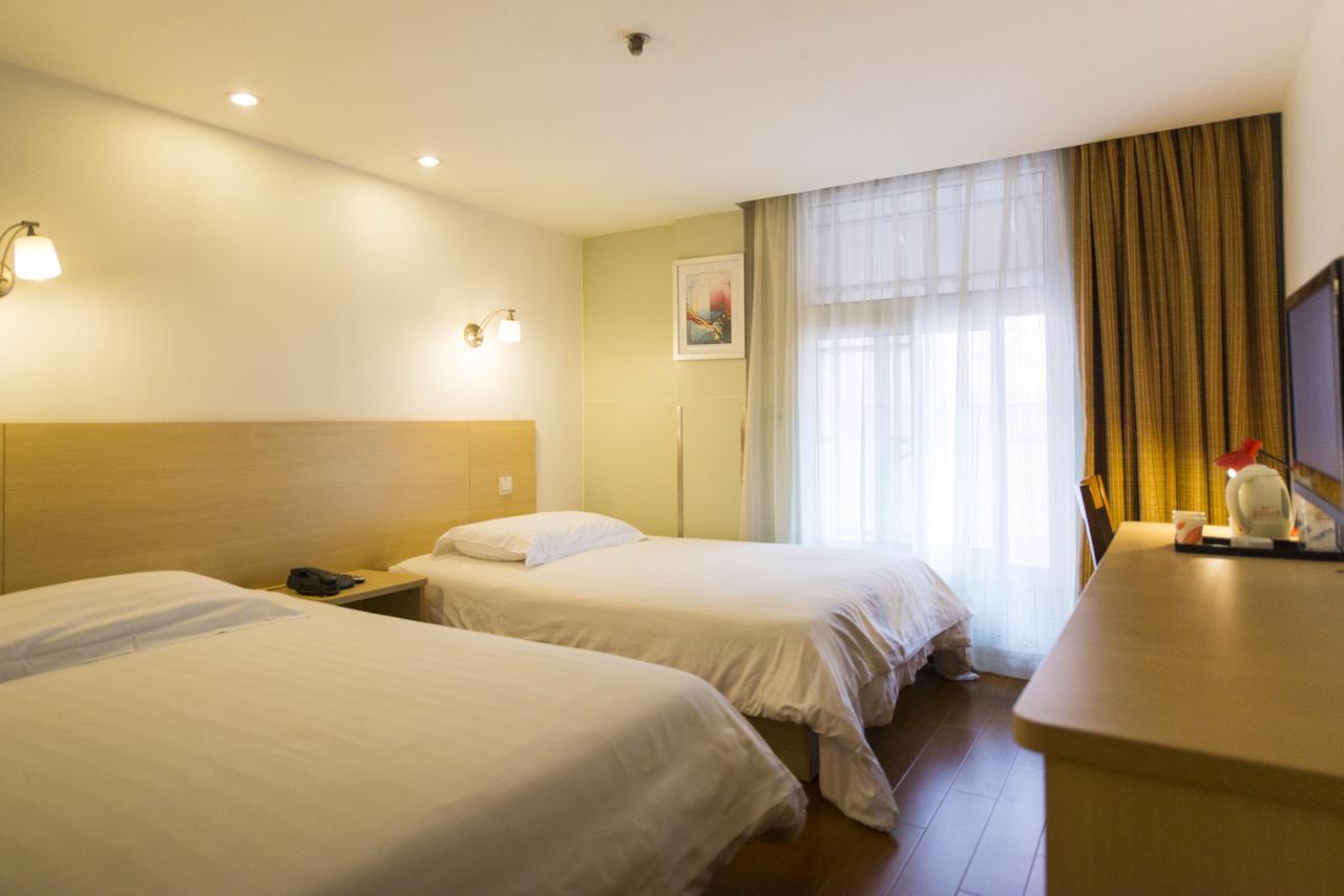 Motel Shanghai Pudong Avenue Yangpu Bridge Esterno foto